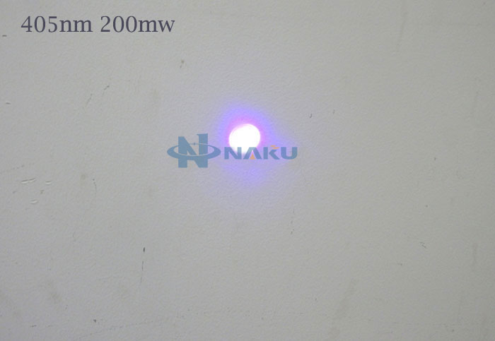 405nm 5mw-200mw Blue-Violet Laser Module Dot With TTL Modulation 